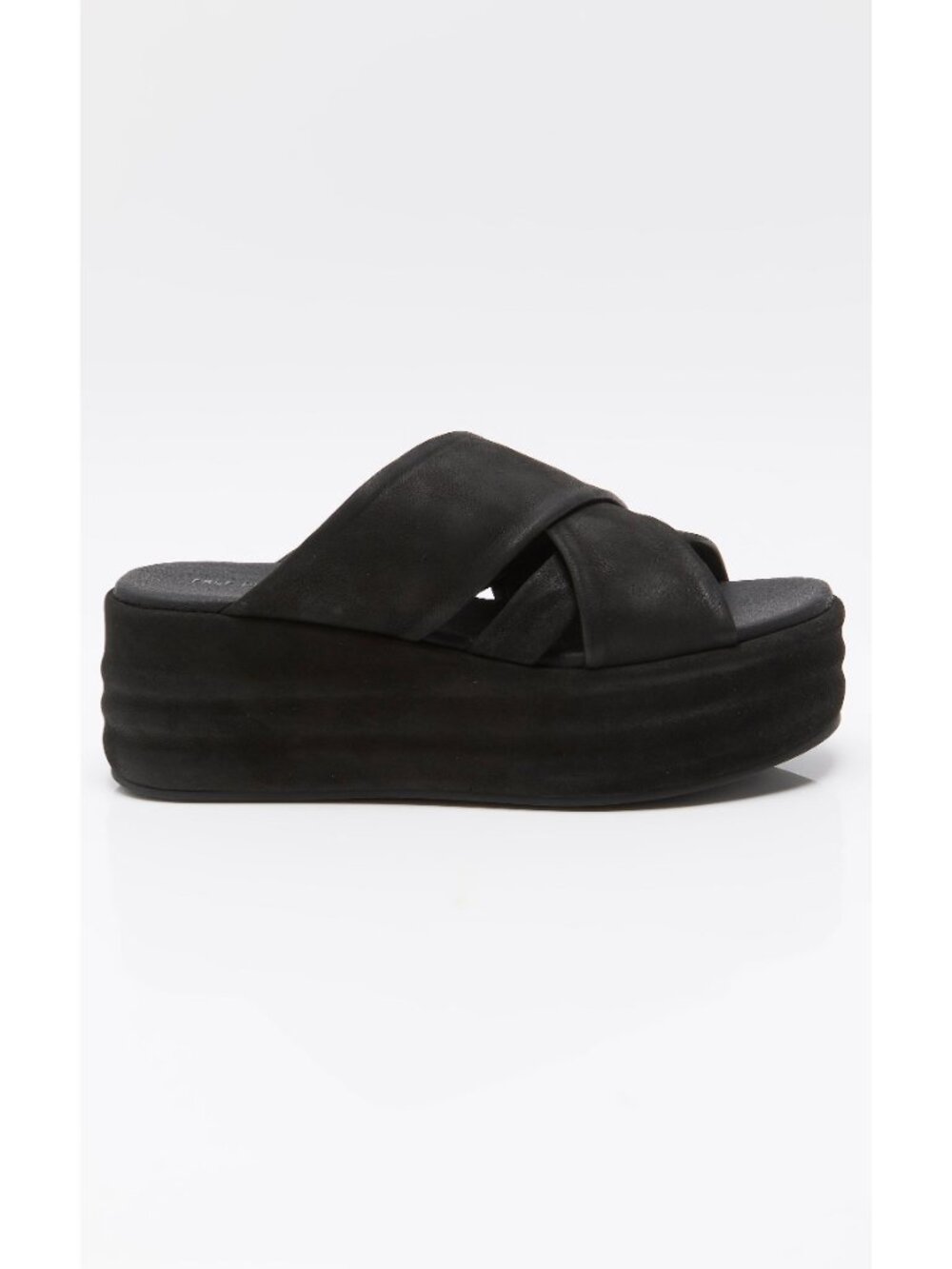 FREE PEOPLE Wanderbay Flatform Sandals / Black - Picture 11 of 14